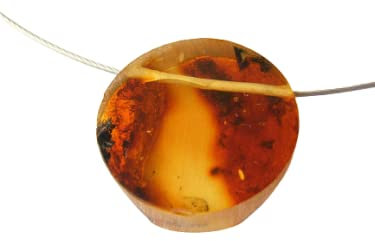 Bernsteinkette PFLASTER Rot Bernstein -NEU