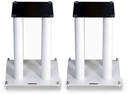 Atacama SLX400 Speaker Stands Diamond White