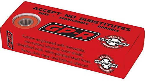 Independent Trucks Indy Skateboard-Kugellager, Originalteil, GP-R, Rot, 8 mm