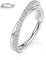 16G Conch Hoop Ring Helix Ohrringe Septum Clicker Knorpel Daith Ring Chirurgenstahl 10mm Verdrehte Form Tragus Rook Ohrringe Septum Schmuck Silber Nasenringe Kleine Creolen für Frauen Männer