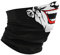 Neck Warmer Bandana, Black, One Size