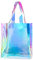 TULEBOLIAN Weihnachtsdekoration-Durchsichtige Tragetasche,Holografische,Regenbogenfarbene,Schillernde Handtasche,Ideal FüR Sportspiele,Arbeit,Reisen,Stadien FüR Konzerte,32.5 * 37.5 * 7.5 Cm