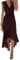 GRECERELLE Women's Summper Maxi Boho Casual Maxi Dresses V-Neck Long Classic Soft Cool Dress (Polka Dots-red Black, L)