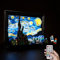 Kyglaring LED Beleuchtung Kit NUR Leuchten Set Entwickelt für LEGO Vincent Van Gogh - The Starry Night 21333 Modellbausatz - Ohne Lego Set (RC Version), 21333-rc