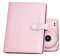 HIYQIN Fotoalbum mit 128 Taschen - Photo Album für Fujifilm Instax Mini 12/11/9/8 /90/25/40/ Mini EVO/Mini Link Drucker, Snap PIC-300, Kodak Mini 3 - Zoll - Film - Rosa