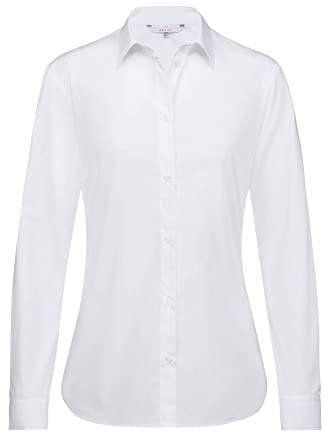 GREIFF Simple Damen Business-Bluse Langarm Kent Regular-Fit