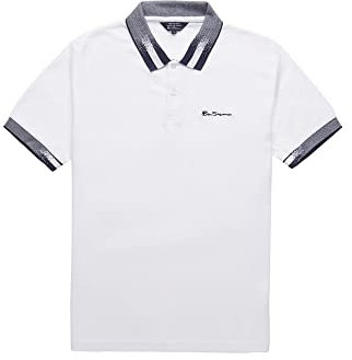 Ben Sherman White Polo Shirt (0071793)