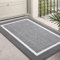 Homaxy Door Mats Indoor, 80 X 120 cm, Non Slip Dirt Trapper Machine Washable Soft Doormats, Super Absorbent Floor Mat for Front Back Door, Pets and Dogs, Grey