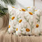 ACCZ Blumen Kissenbezüge Set mit 2 Kissenbezügen 45 x 45 cm Sommer Moderne Stickerei Dekorationskissenbezüge quadratisch weich Bauernhaus Kissenbezüge für Couch Sofa Bett