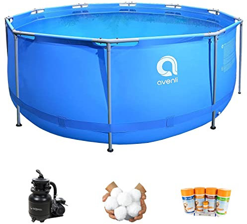 Avenli Frame Pool Rondo 366 x 122 cm - Komplettset Classic