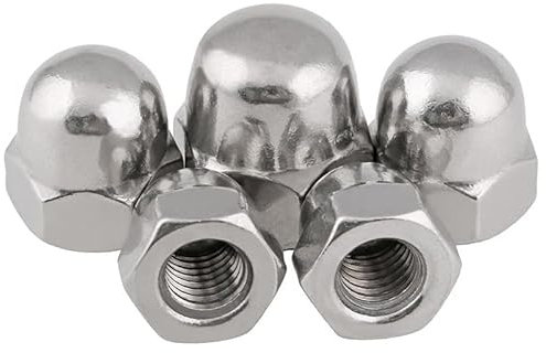 [M3-M24] écrou borgne en acier inoxydable 304 américain filetage fin contre-vis écrou borgne 5 pièces-M20 X 1.5 fils