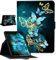 KUAELEN Rotierende schlanke Hülle für iPad (A16) 11th Generation 11 Zoll (2025), iPad 10th Gen 2022 10.9 Zoll iPad 10 Hülle, für Apple iPad 10th Generation Hülle mit Auto Sleep/Wake, Blau
