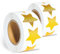 1000 Stück Aufkleber Sterne, 2.5cm Glitzer Sticker, Wiederverwendbar Sticker Sterne, Selbstklebende Sticker Rolle, Gold Sterne Aufkleber, Kinder Belohnung Sticker für GrußKarten, DIY, Schulkinder