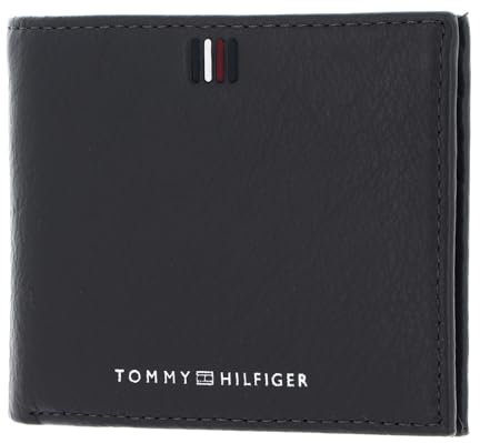 Tommy Hilfiger Porte-Cartes Portefeuilles, Gris foncé, OS Homme