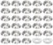 PATIKIL M5 Finish Countersunk Washer, 30pcs 14mm Dia. 3mm Tall Solid 304 Stainless Steel CNC Finish Cup Washer Screw Head Gasket for Industrial Construction