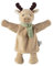Sterntaler Handpuppe Elch - weiches Kinder Spielzeug zum Puppentheater, Erzählen, Kuscheln & Sprachförderung – perfekter Spielkamerad & Geschenkidee, hellbraun