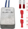 Softstart Modul Set, Softstart Modul Sanftanlauf 230V 15A, Sanftanlaufmodul mit Insallationsset, Anlaufstrombegrenzer Anlaufwiderstand für Kreissäge Kappsägen Handkreissäge Winkelschleifer
