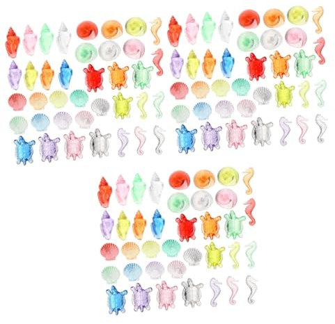 VICASKY 3sets Giocattoli Gemma Per Piscina e Giochi Dei Pirati Di Animali Marini Colorati Per Feste Per Attività Acquatiche