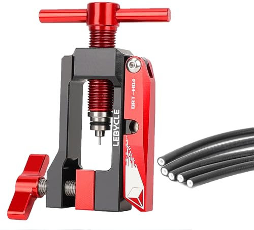 Fahrrad Hydraulischer Fahrradschlauchschneider Hydraulik Schlauch Fitting Einsatz Nadel Driver Einführ Werkzeug Nadeldreher Einsetzwerkzeug, installieren Sie Olive Banjo Set Werkzeug BH59 BH90