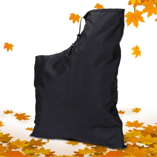 60x44x35CM Laubsauger Fangsack Für Elektro, Aufbewahrungstasche Für Blätter Im Freien, Un-iversal Gartenteile Laubbläser Sack Ersatz, Vakuumbeutel Auffangbeutel Mit Reißverschluss Für Fallende Blätter