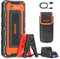 VEVOR Booster Batterie Voiture, 3000 A, démarreur de Batterie Voiture Portable avec câbles de démarrage, écran LCD, lumière LED, boîte de démarrage au Lithium, pour Moteurs à Essence 10 L/Diesel 8 L
