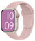 ELETTRONEO C1A Cinturino per Apple Watch Ultra 2 49mm, Serie 10 46mm, 9 8 7 45mm 41mm, SE 6 5 4 44mm 40mm, 3 2 1 42mm 38mm Donna Uomo Band Bracciale Sport Silicone,Rosa Millennial