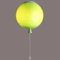 LOGT Bunte Ballon Deckenleuchte Kinderzimmer Lampe mit Schaltbar Dekorative Deckenlampe Moderne Kreative Ballo Leuchte Cartoon Jungen Mädchen Kronleuchter Zugschalter Innen Pendelleuchte,Grün,30CM