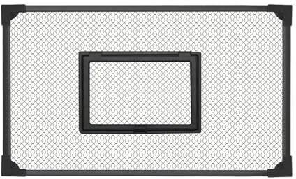 Ronyme Aquarium Bildschirm Top Abdeckung Mesh Bildschirm Anti Jumping Net Abdeckung Aquarium Haube Schutz Net für Fischsprungschutz – Leicht zu Reinigen – Ideal für Süßwasser & Meerwasser Aquarien​