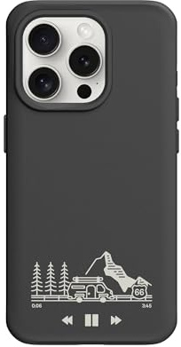 RhinoShield SolidX Hülle für MagSafe für iPhone 15 Pro | Starker Magnet, Fallschutz nach Militärstandard, verstärkte Stoßdämpfung, verbesserter Eckenschutz, schlank, leicht