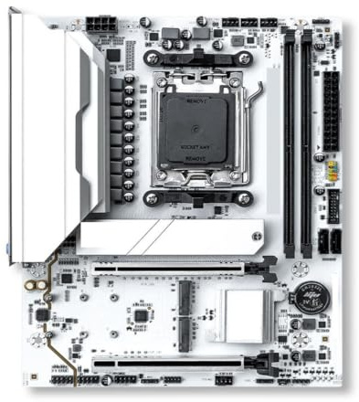 B650 MATX DDR5 Motherboards 8+2+1 55A Power Stages D 9700X/9600X/9800X3D/7500DR5 PCIe 5.0 Three M. Slots