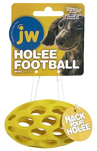 JW Pets JW43117 Hol-ee Football XS/Mini, Farben sortiert