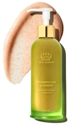 Tata Harper Regenerating Cleanser, Tägliches Peeling, entfernt Unreinheiten und Unschönheiten, für strahlende und glatte Haut, 125ml