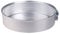 Pentole Agnelli Professional Tortiera Cilindrica Con Anello Spessore, Argento, 24 cm
