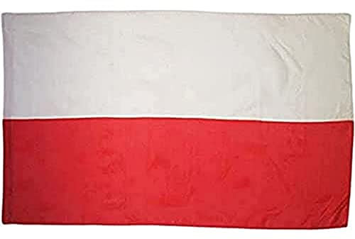 AZ FLAG Bandera de Polonia 150x90cm Especial hinchas - Bandera POLACA 90 x 150 cm