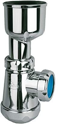 Jimten S-392 - Sifón botella urinario cromado