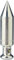 Monument 379W Steel Plumb Bob 4oz