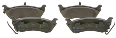 Bosch BP364 - Auto Bremsbeläge hinten - Bosch-Qualität - für leises Bremsen mit wenig Staub - ECE-R90 zertifiziert - kupferfrei - 1 Set mit 4 Bremsbelägen
