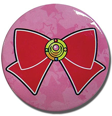 Great Eastern Divertissement Sailor Moon Nœud Button, 5,1 cm