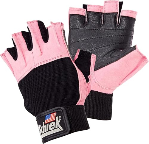 Schiek Sports Frauenfitnesshandschuhe Modell 520p in Pink Größe M