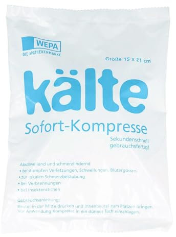 Kälte Sofort Kompresse 15x21 cm