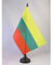 AZ FLAG - Tischflagge Litauen - 21x14 cm - Litauische Tischfahne 14 x 21 Cm - Flaggen