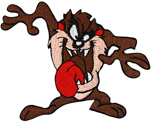 TAZ Tasmanian Diable Loony Bear Tunes Écusson pour motard Patch