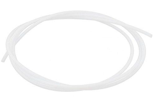 Sourcingmap 2M Length 1mm ID 2mm OD PTFE Tubing Tube Pipe for 3D Printer RepRap