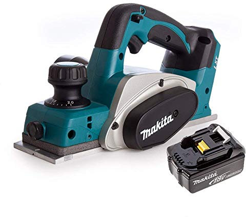 Makita DKP180Z LXT 18V Li-Ion 82mm Planer with 1 x 5ah Battery