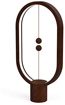 Allocacoc Heng Balance Lamp Dark Wood – Lampe LED Design USB