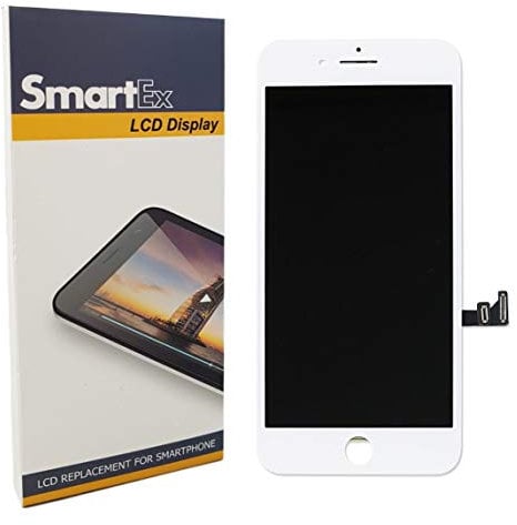 Smartex NEW LCD Display White compatible with iPhone 7 Plus/Retina Display LCD and Glass Touch Screen