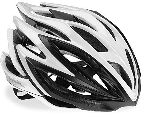 Spiuk Sportline ED Casco Dharma Edition, Adultos Unisex, Blanco/Plata, (S-M) 51-56