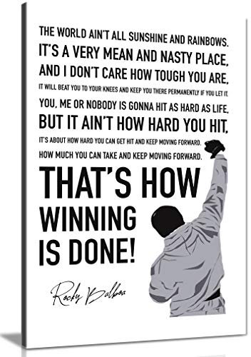 Panther Print, Canvas Wall Art, Modern Prints for Walls, Framed Art, Gym Decor, Inspirational and Motivational Quotes Art Print, Hope Quote, Print for Special Occasions (30x20 Inch)