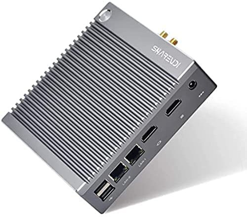Sharevdi Mini PC Kleiner PC mit Intel Celeron N2940 Prozessor 4C/4T, 8GB RAM 128GB mSATA SSD Mini Desktop Computer, 2.4G WiFi/BT 4.0/Dual HD