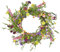 Yeenee Tuerkranz, kuenstlicher Blumenkranz, Fruehling Sommer alle Jahreszeiten Blumenkranz, Fuer Haustuer Wohnzimmer Fenster Wand Garten Hochzeit Festival Dekor (50cm)